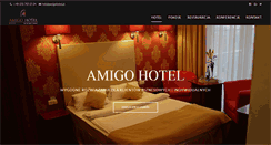 Desktop Screenshot of amigohotel.pl